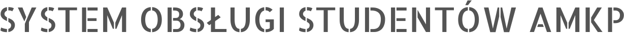 System obsługi studentów AMKP